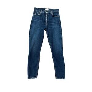 AGOLDE NICO HIGH RISE SLIM DENIM - Size 28